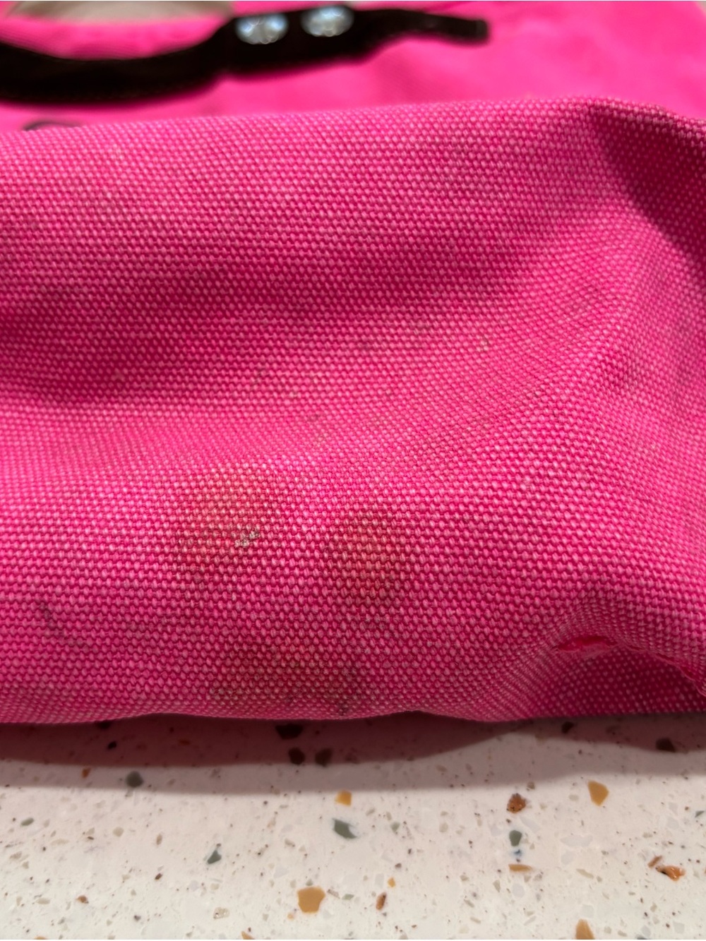 Marc Jacobs Hot‎ Pink Canvas Logo Tote - Picture 10 of 14